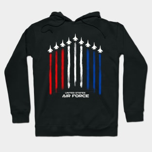 Air Force US Veterans 4th of July T shirt - American Flag T-Shirt Hoodie